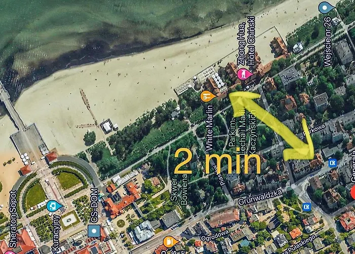 Apartman E 200m Do Plazy Sopot